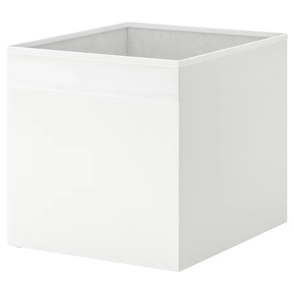 IKEA DRONA White Storage Box 13” Cube for Kallax Unit NWT New